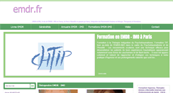 Desktop Screenshot of emdr.fr